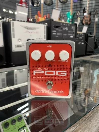 Electro Harmonix Micro POG - Pédale D'effet Générateur D'octaves Pour Guitare, True Bypass